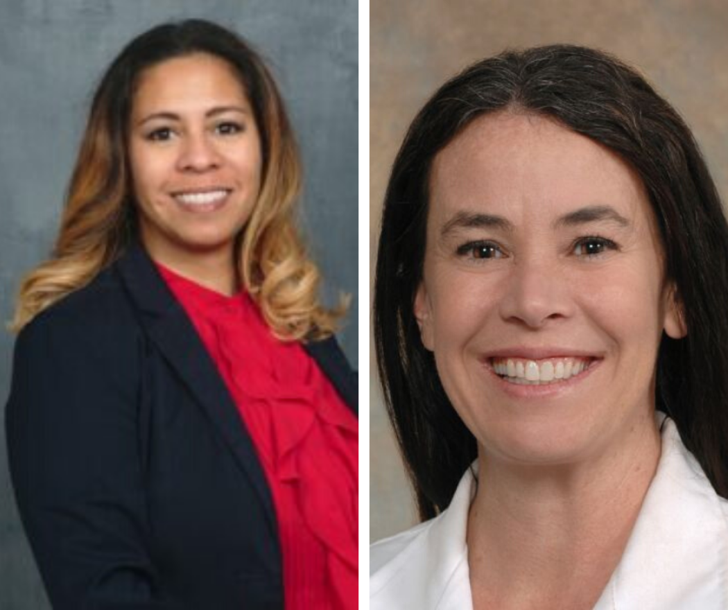 Two Democratic candidates hope to take on the seat currently held by Republican Rep. Thomas Massie in November: Shannon Fabert, left, and Alexandra Owensby. 